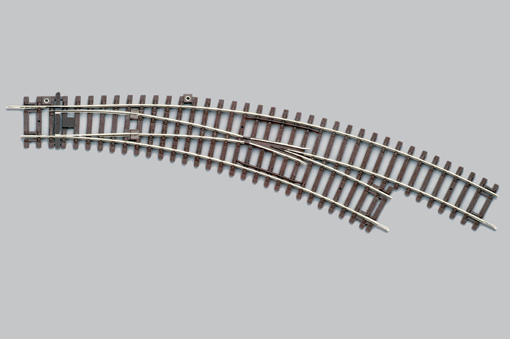 Piko 55228 Right Curved Switch BWR, R3/R4 (HO-Scale)