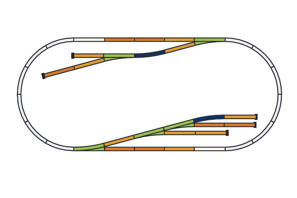 Piko 55330 Track Set D (HO-Scale)