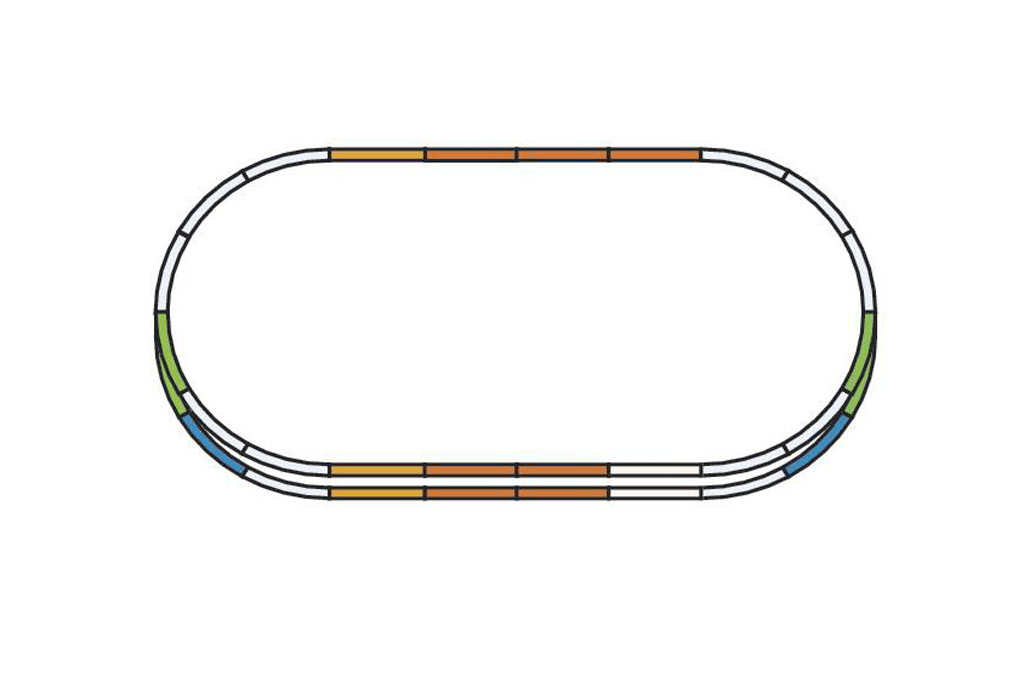 Piko 55340 Track Set E (HO-Scale)