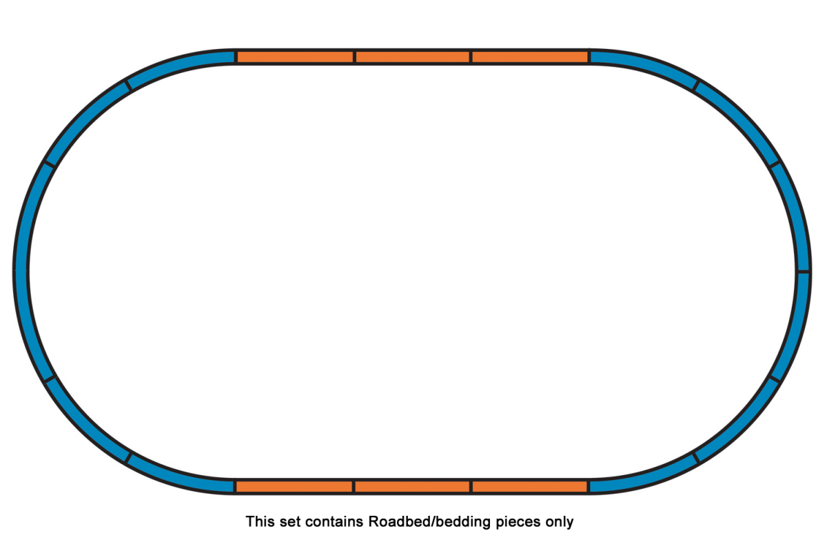 Piko 55365 Roadbed for Track Set A (HO-Scale)