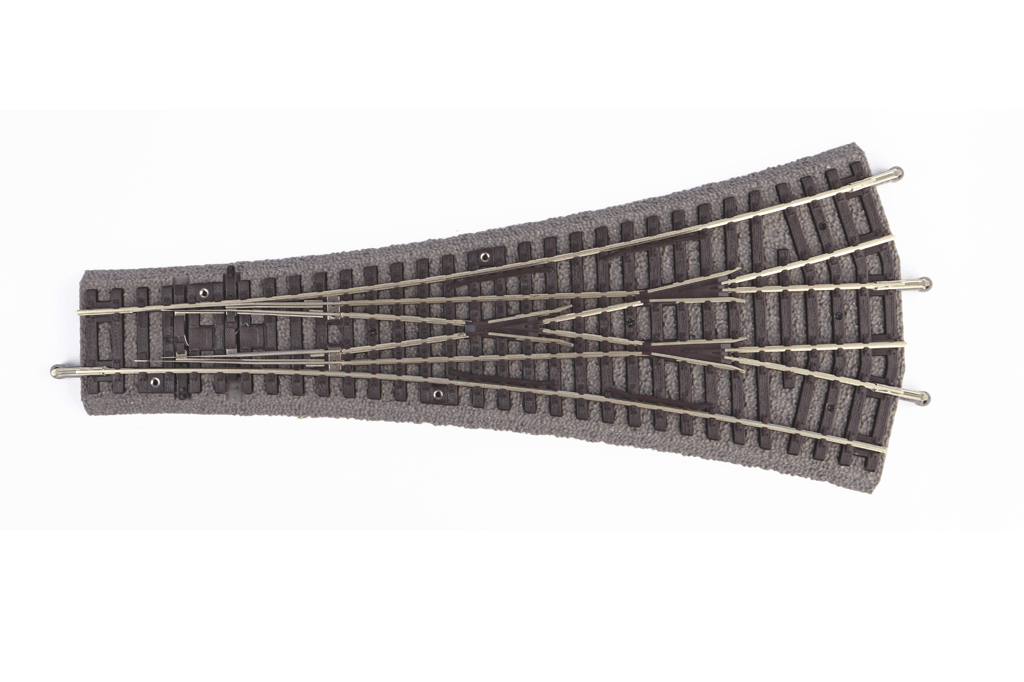 Piko 55425 Roadbed A-Track Three Way Switch W3, 15Ãƒâ€šÃ‚Â° R9 (HO-Scale)