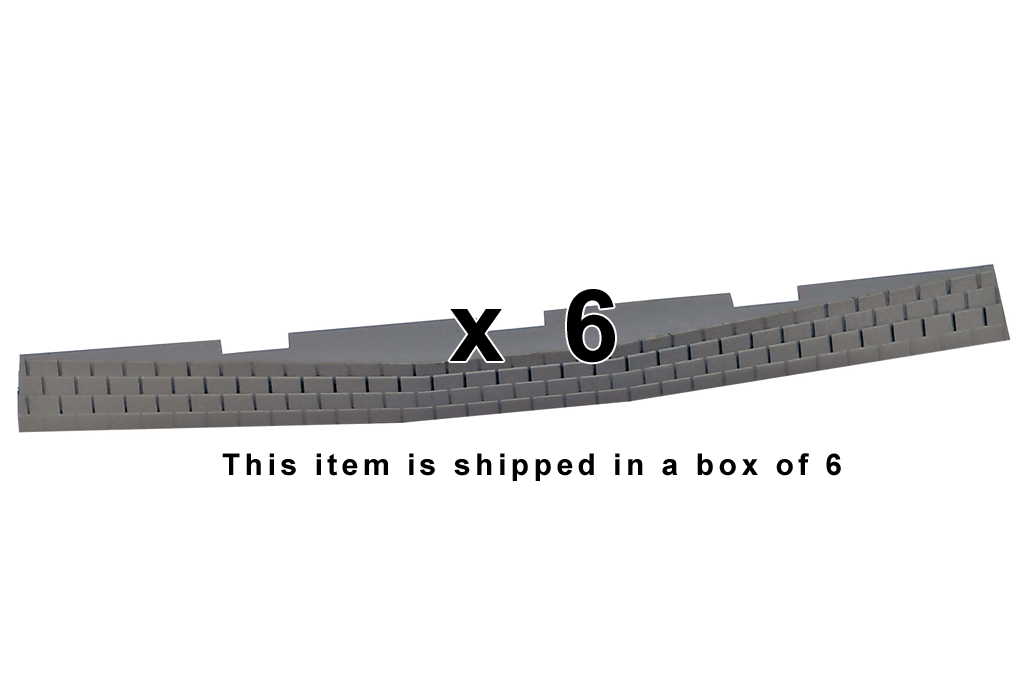 Piko 55442 Roadbed for Switch Machine, 6 Pcs (HO-Scale)