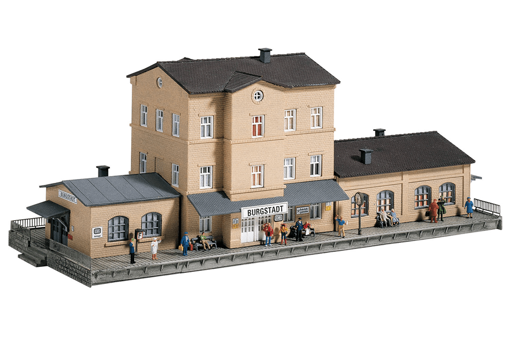 Piko 60023 Burgstadt Station, Building Kit (N-Scale)