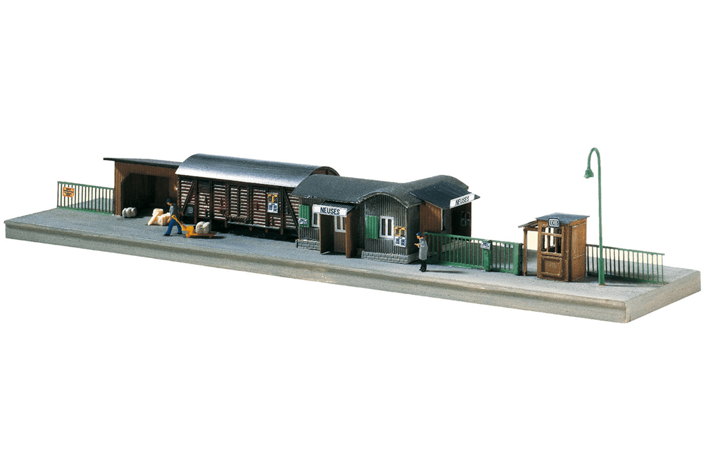 Piko 60028 Temporary Railway Station, Building Kit (N-Scale)