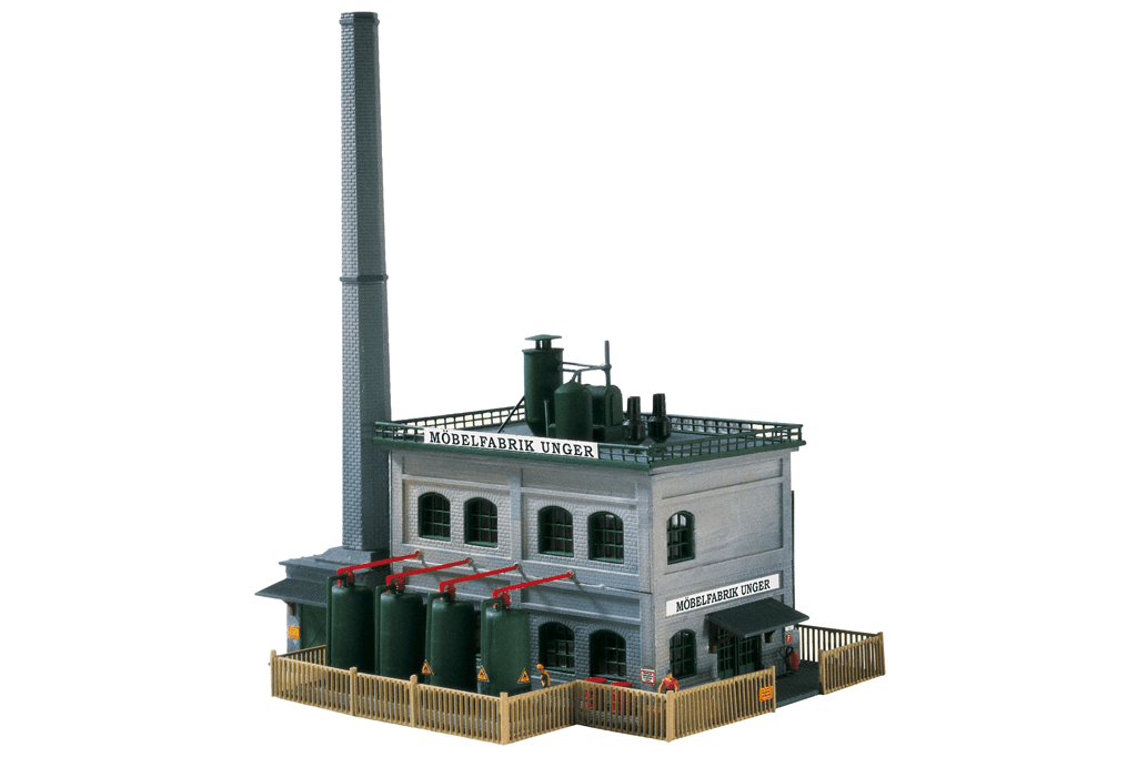 Piko 60029 A Unger Furniture Factory, Building Kit (N-Scale)