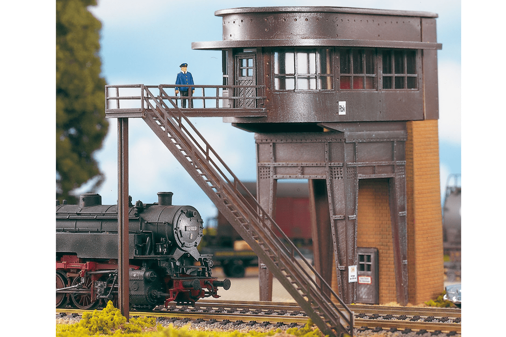 Piko 61137 Classic Line Reinbek Switch Tower, Building Kit (HO-Scale)