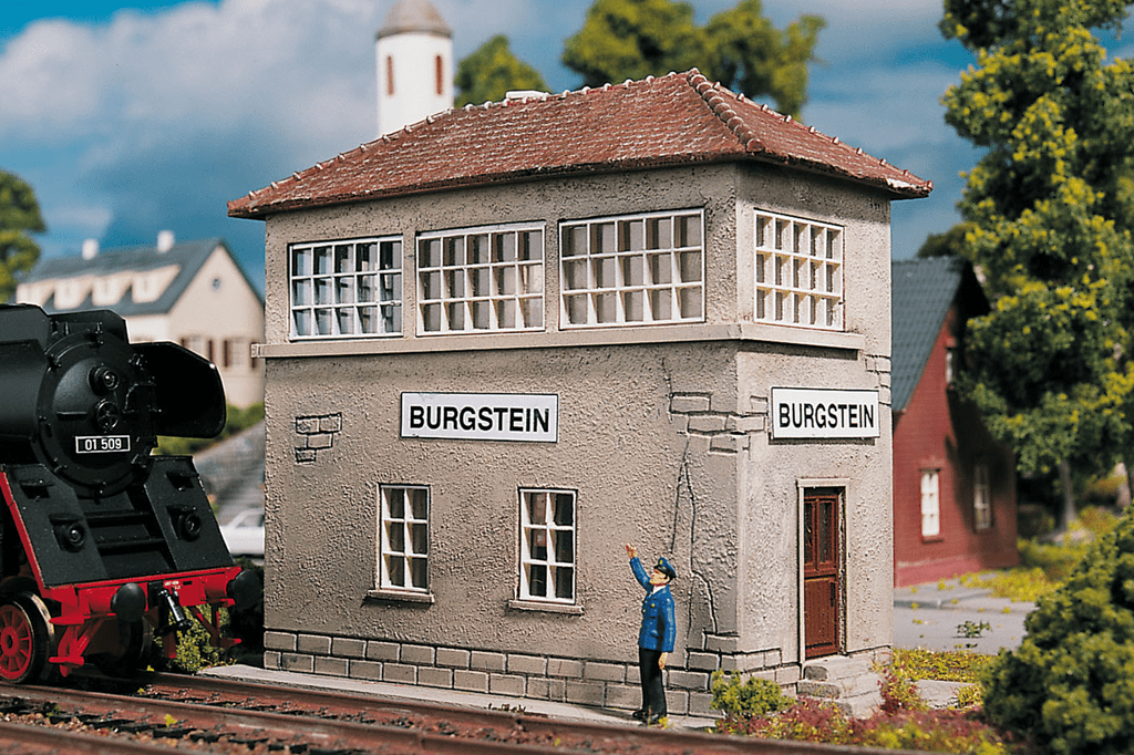 Piko 61822 Hobby Line Burgstein Switch Tower, Building Kit (HO-Scale)
