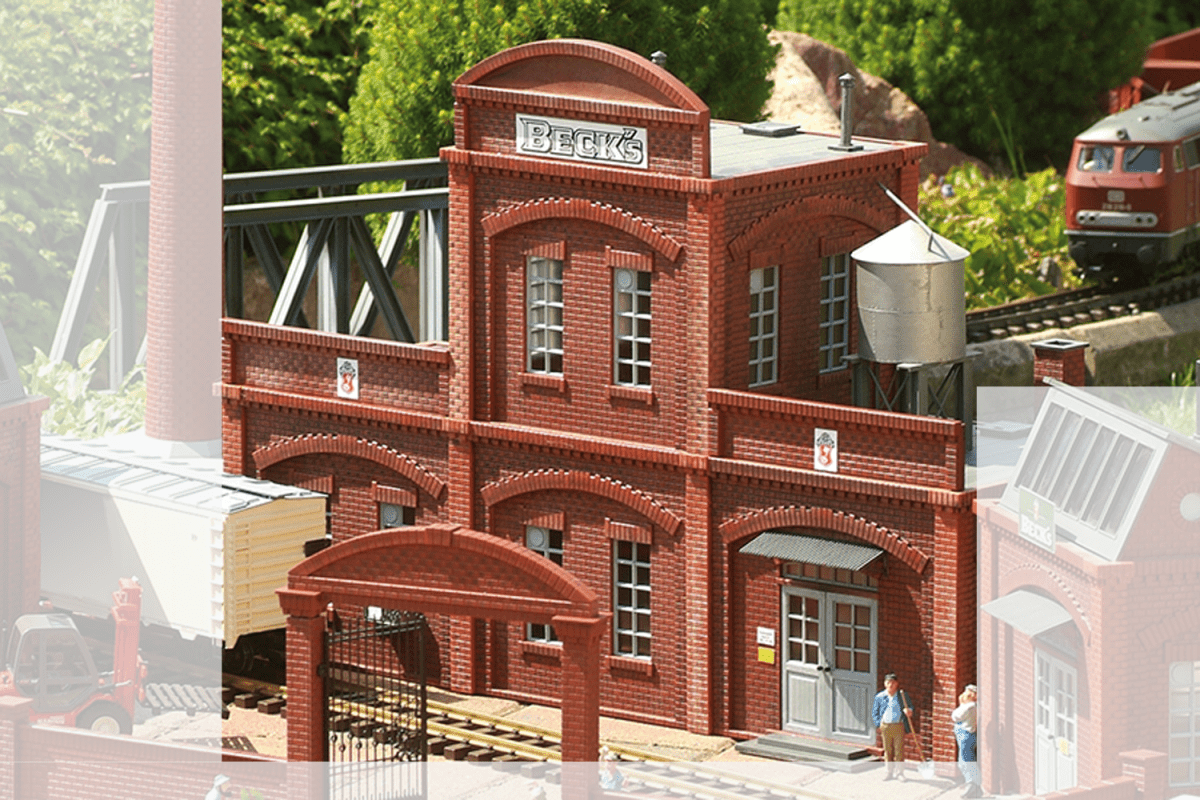 Piko 62014 Brewery Main Building, Building Kit (G-Scale)