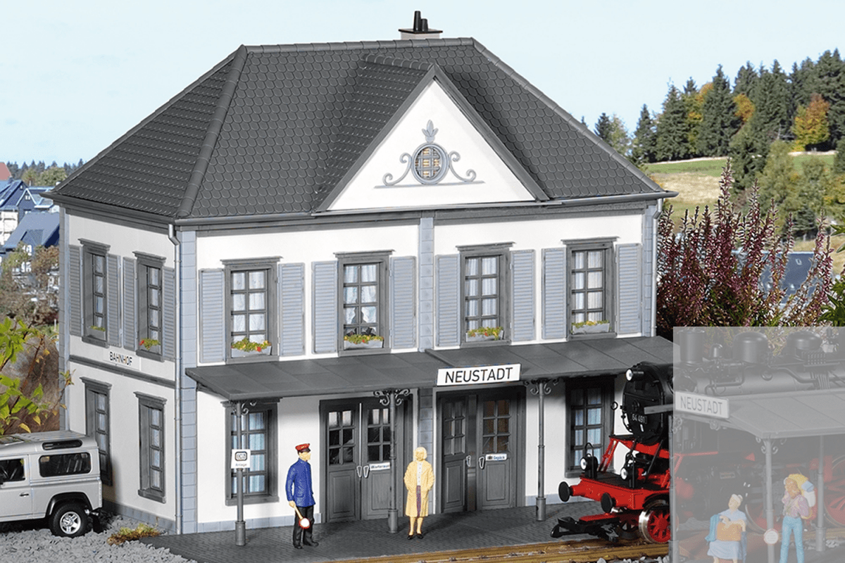 Piko 62030 Neustadt Station, Building Kit (G-Scale)
