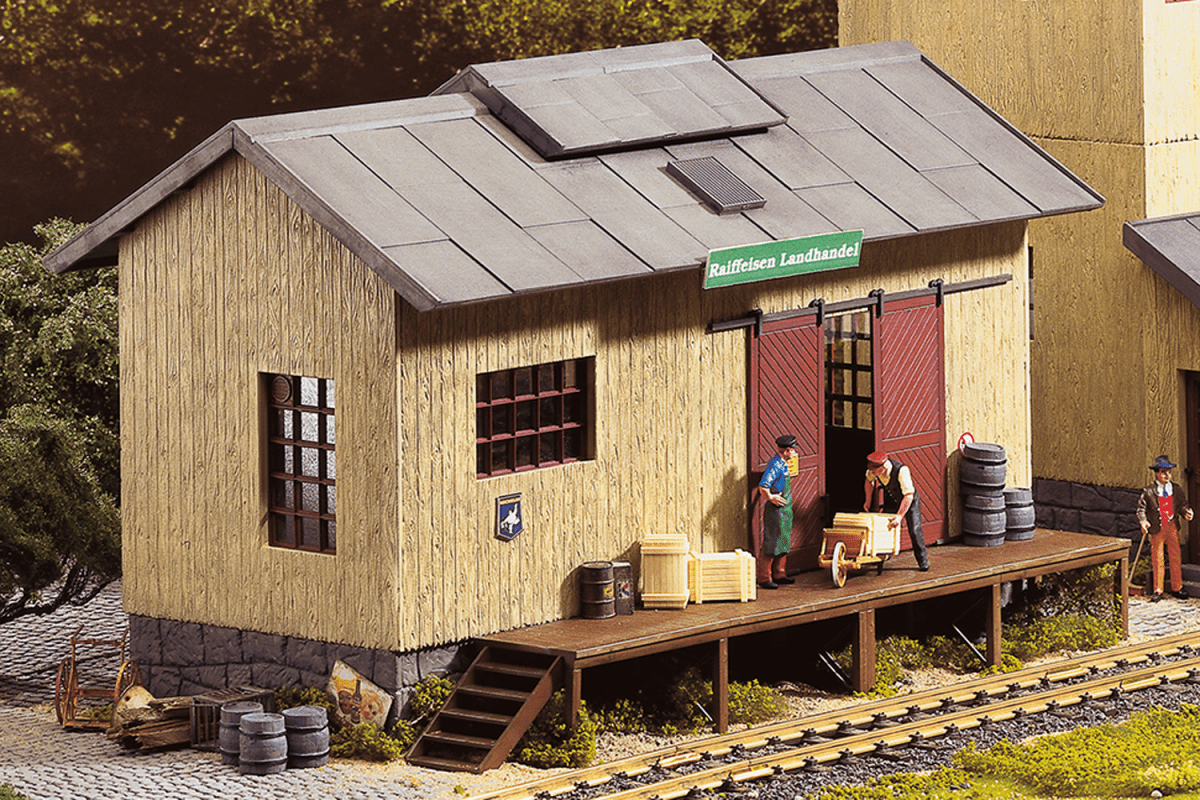 Piko 62034 CoOp Storage Warehouse, Building Kit (G-Scale)