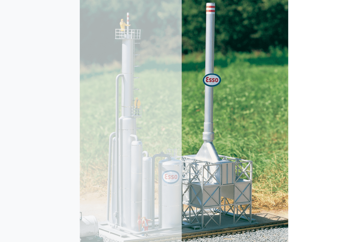 Piko 62046 Refinery Burn Off Plant, Building Kit (G-Scale)