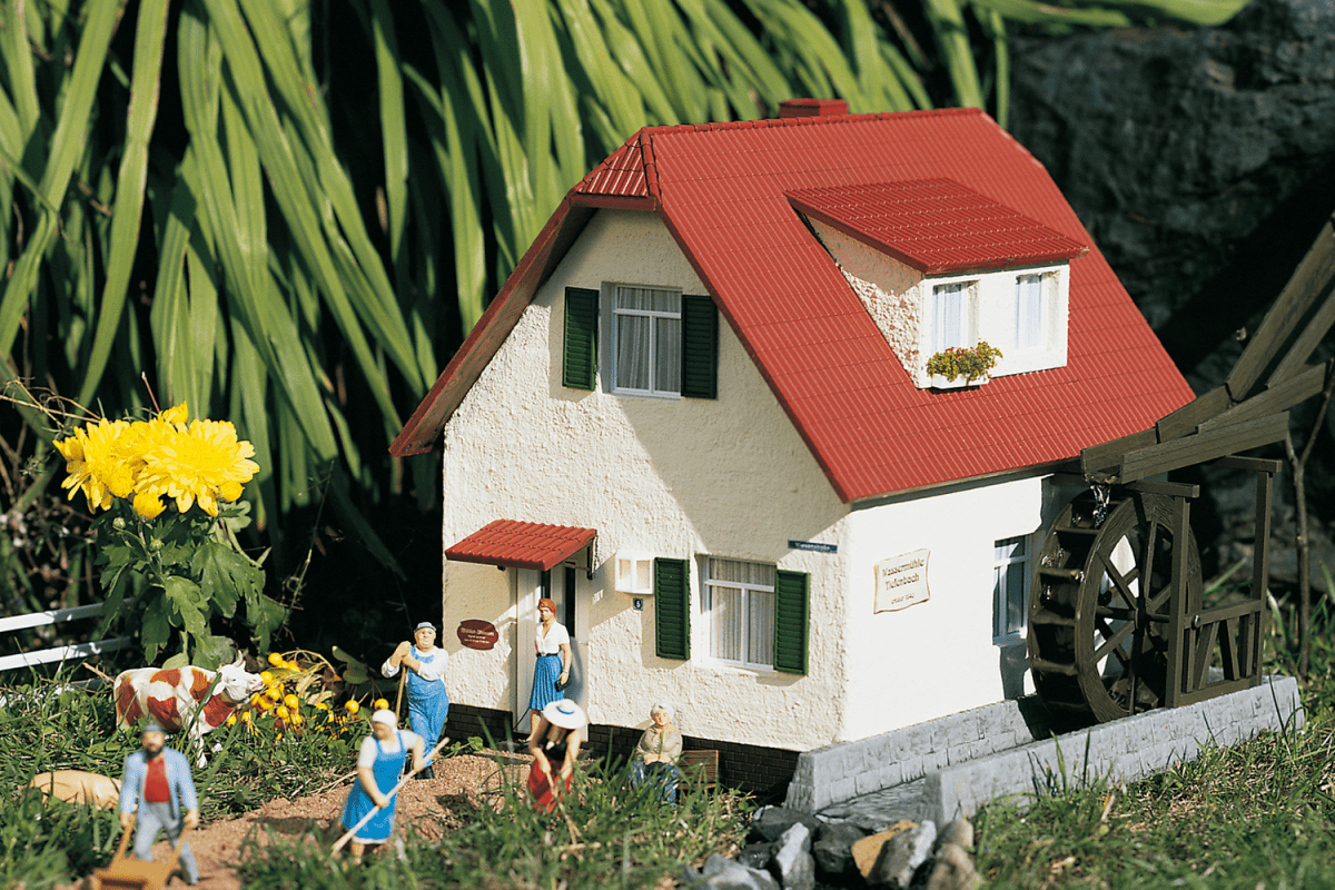 Piko 62058 Blue Creek Valley Water Mill, Building Kit (G-Scale)