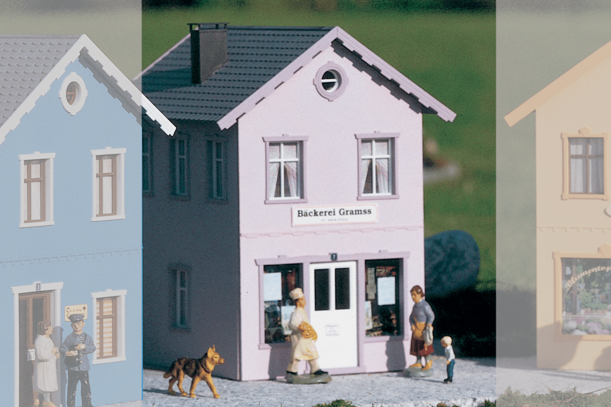 Piko 62064 The Village Gramss Bakery, Building Kit (G-Scale)