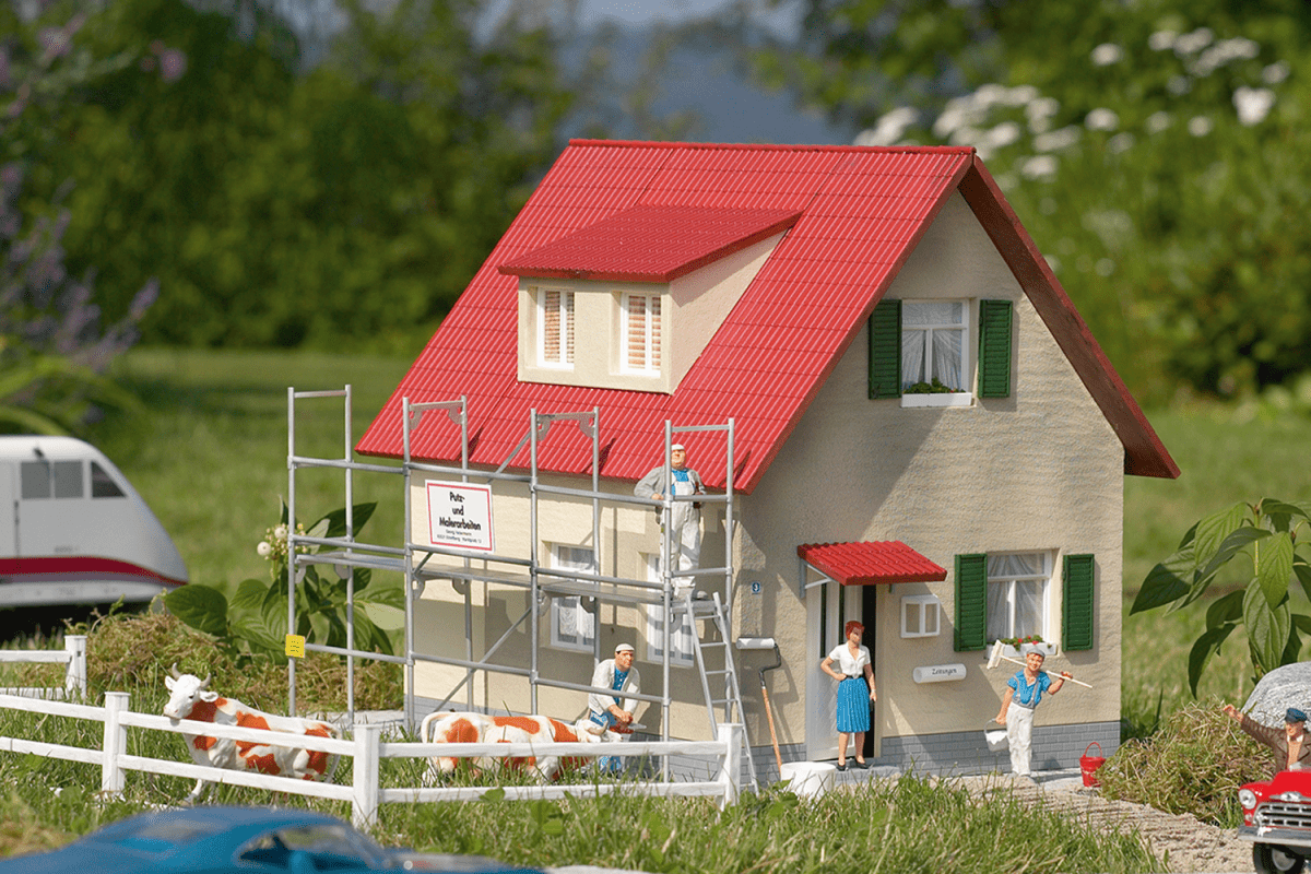 Piko 62072 House Under Renovation, Building Kit (G-Scale)
