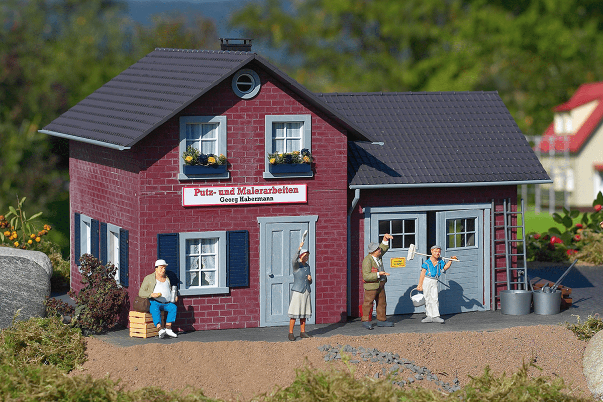 Piko 62078 Mels Fix It Shop, Building Kit (G-Scale)
