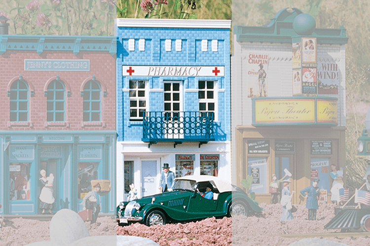 Piko 62207 Dr Goldstein Pharmacy, Building Kit (G-Scale)