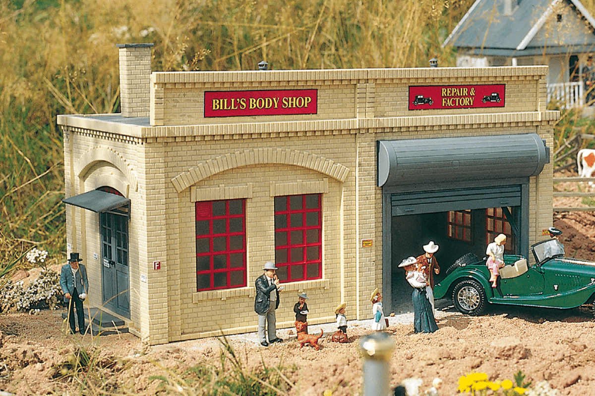 Piko 62208 Bills Body Shop, Building Kit (G-Scale)
