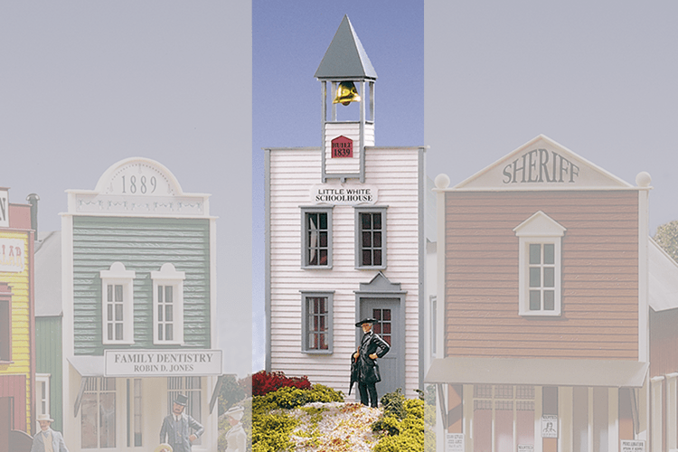 Piko 62215 White Schoolhouse, Building Kit (G-Scale)