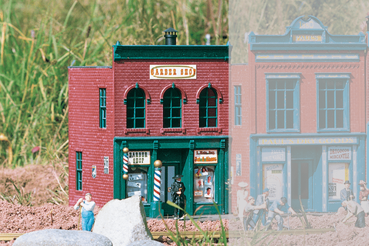 Piko 62219 Davids Barber Shop, Building Kit (G-Scale)