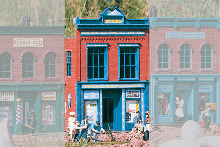 Piko 62220 Pauls Dry Goods, Building Kit (G-Scale)