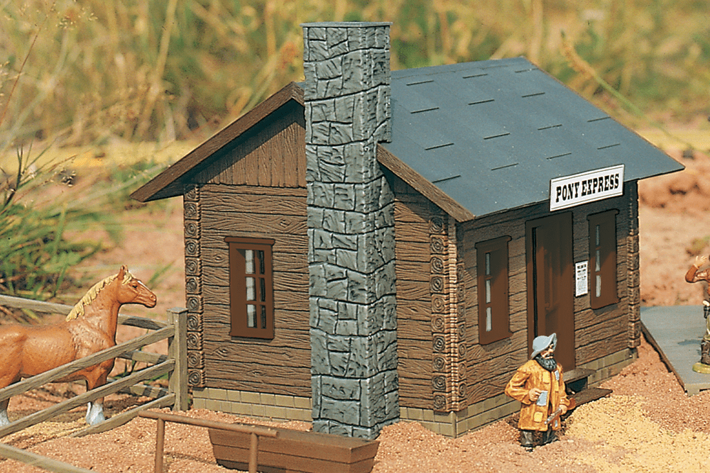 Piko 62224 Pony Express Cabin, Building Kit (G-Scale)