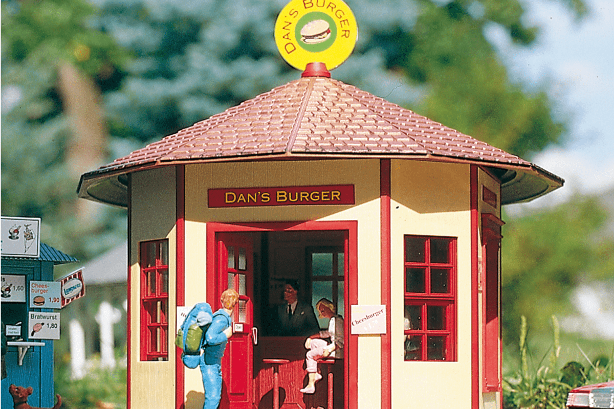 Piko 62227 Dans Burger, Building Kit (G-Scale)