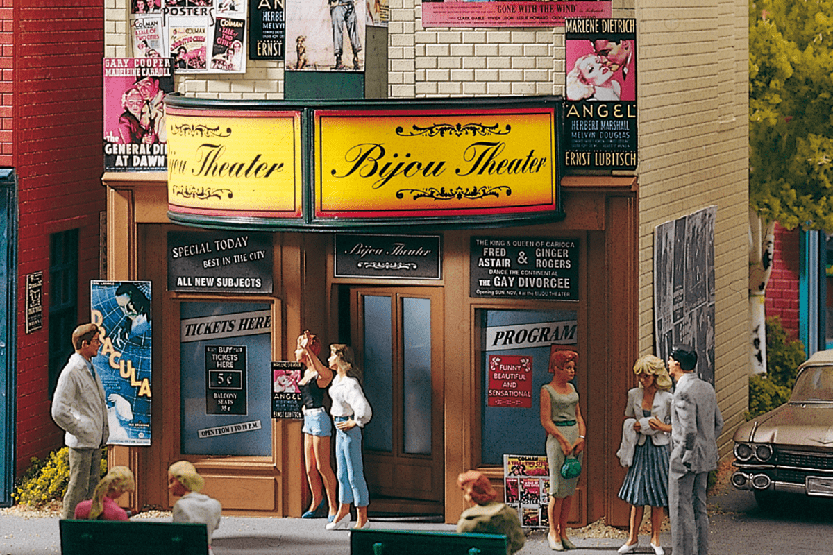 Piko 62233 Bijou Theatre, Building Kit (G-Scale)