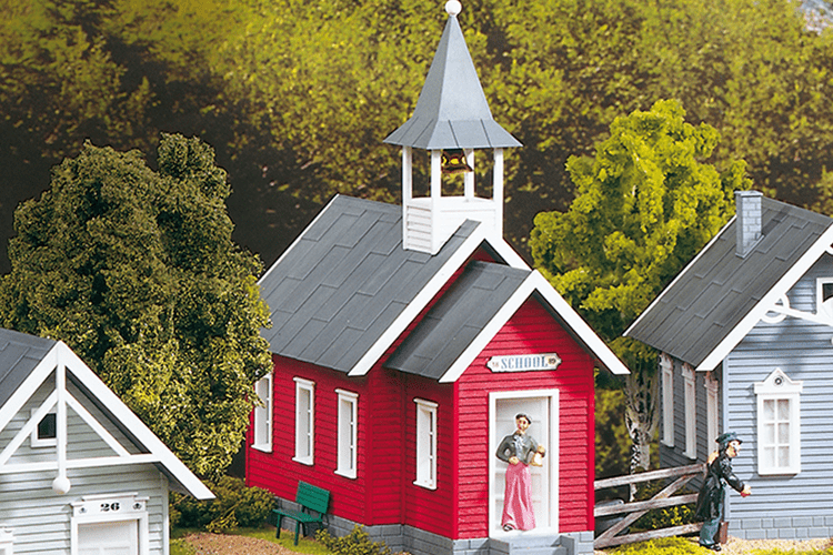 Piko 62243 Little Red School House, Building Kit (G-Scale)