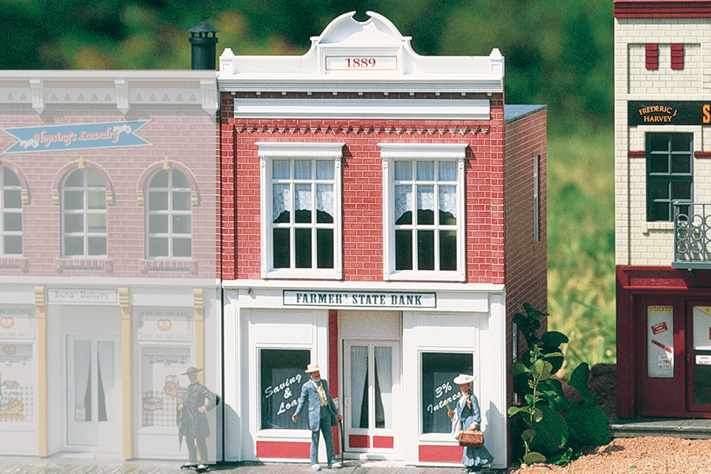 Piko 62257 Farmers State Bank, Building Kit (G-Scale)