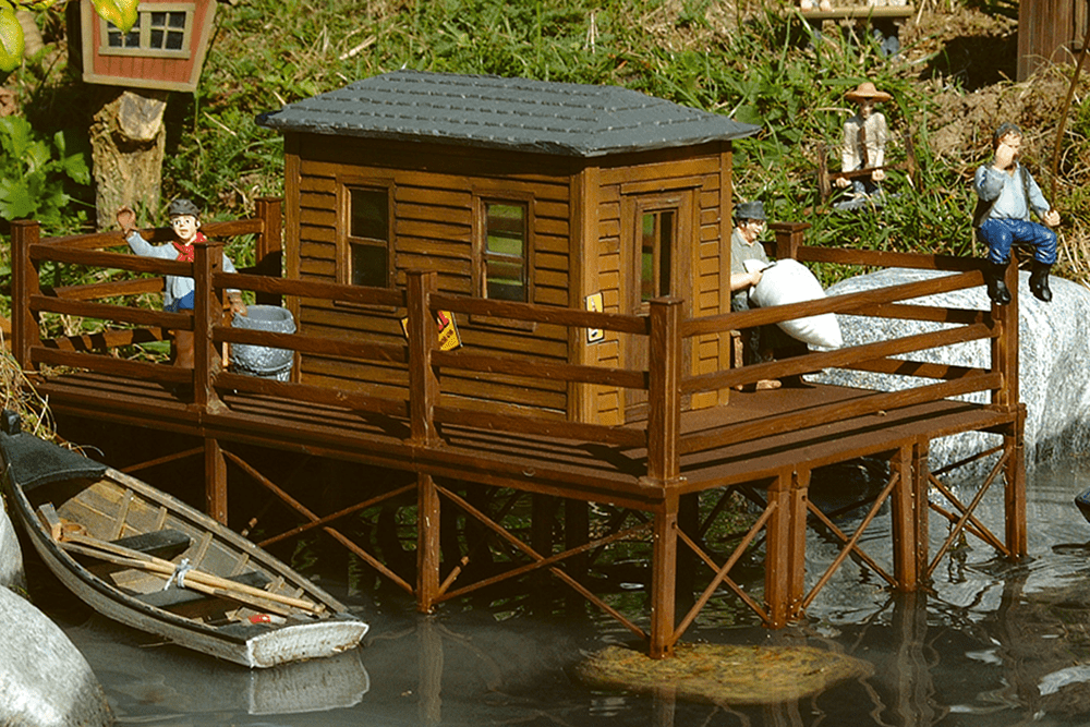 Piko 62262 Brads Fishing Cabin, Building Kit (G-Scale)