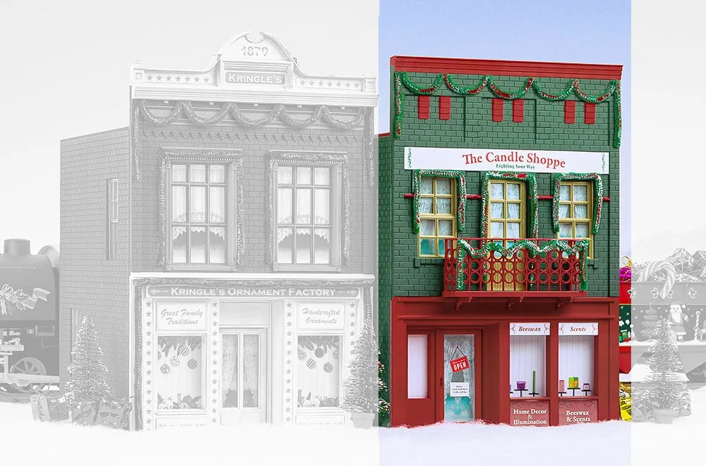 Piko 62269 ChristmasTown Candle Shop, Building Kit (G-Scale)