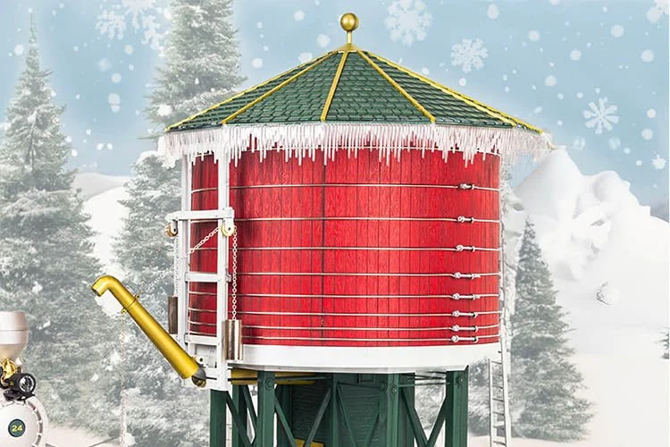 Piko 62273 ChristmasTown Water Tower, Building Kit (G-Scale)