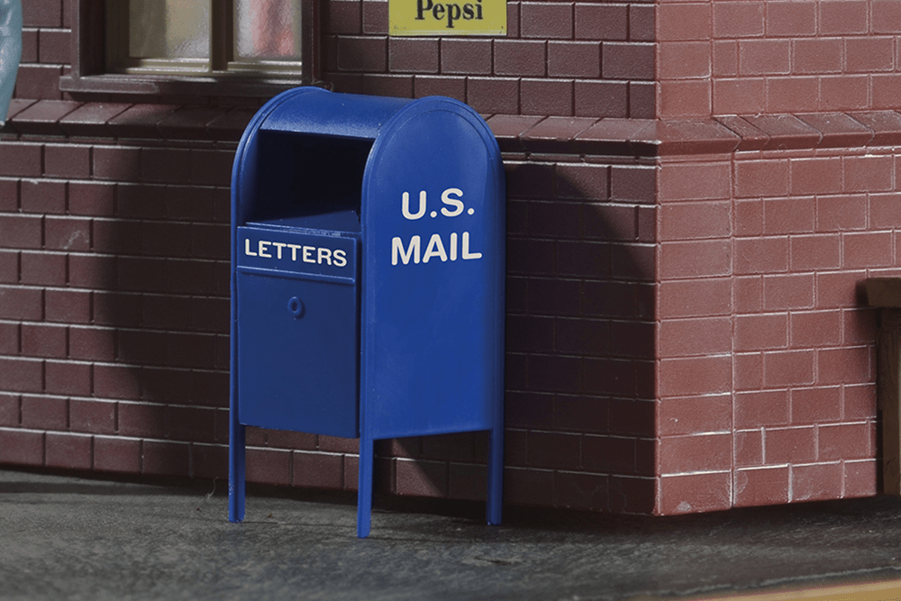 Piko 62297 Mailboxes, 4 Pieces (G-Scale)