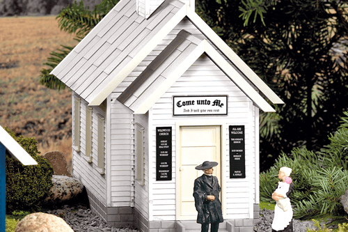 Piko 62706 Wildwood Church Built-Up Building (G-Scale)