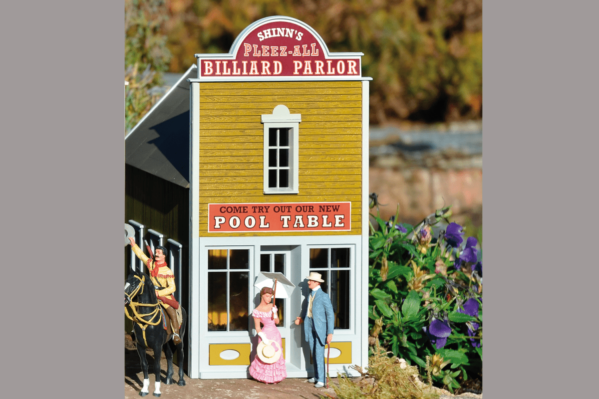 Piko 62715 River City Shinn's Billiard Parlor Built-Up Building (G-Scale)