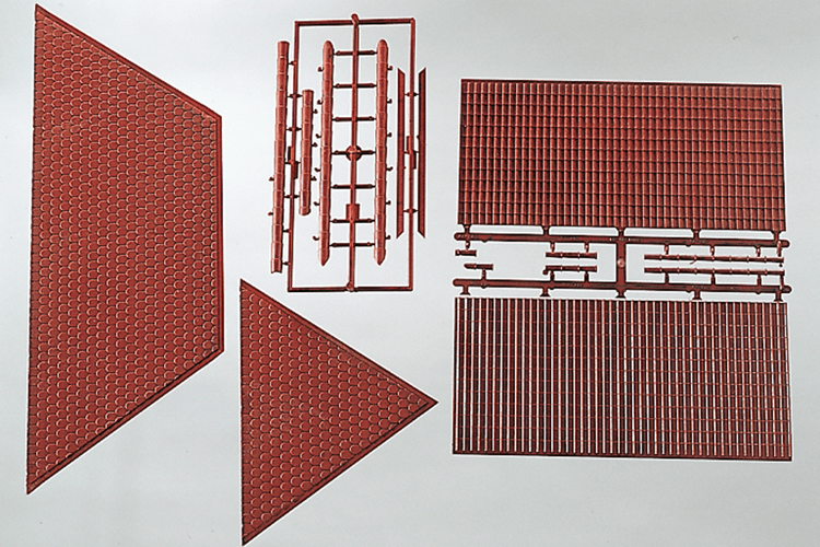 Piko 62803 Components: Tiled Roofs (G-Scale)