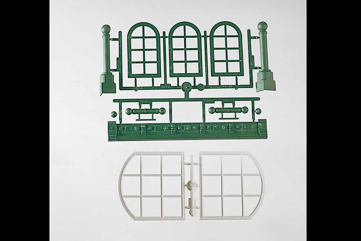 Piko 62807 Components: Arch-Top Windows (G-Scale)
