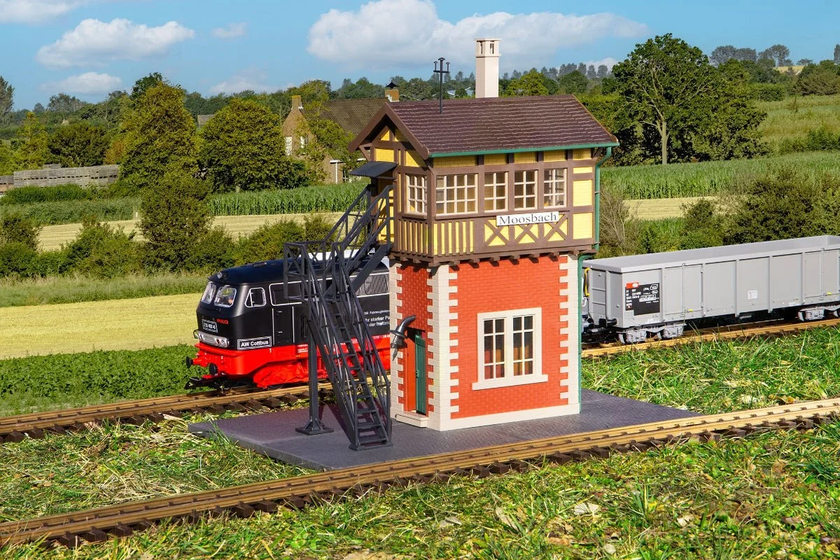 Piko 65001 Moosbach Switch Tower, Building Kit (G-Scale)