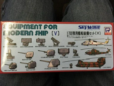 1/700 Skywave Equipment & Accessories Set for Modern Warships - Pitroad