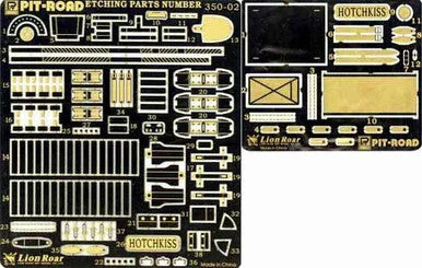 1/35 Pitroad PE for H38/H39 Hotchkiss