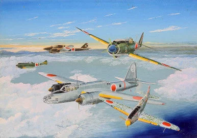 1/700 Pitroad Imperial Japanese Army Aircraft Set #01