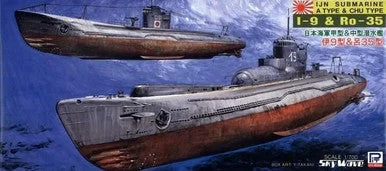1/700 Pitroad IJN Submarine I-9 & Ro-35