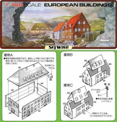 1/700 Pitroad European Buildings