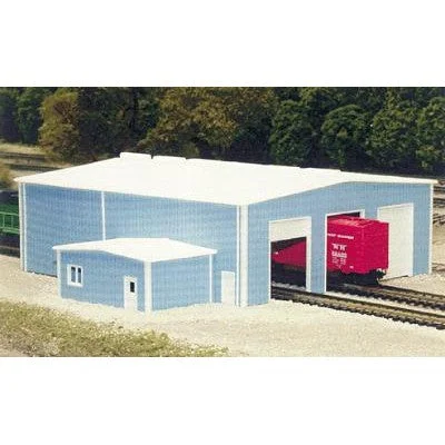 Pikestuff The ShopsScale 70 x 80' 21.3 x 24.4m (blue)