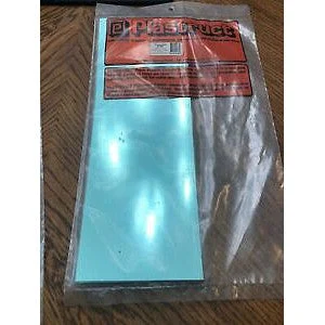 Plastruct Green Mirror Sheet (2)(Mpss-9).040 X 4" X 12