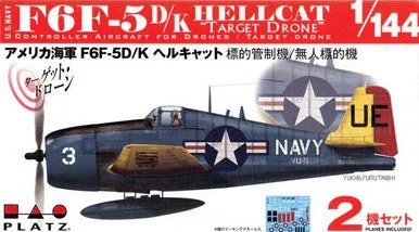 1/144 Platz F6F-5D/K HELLCAT TARGET DRONE USN - PREORDER