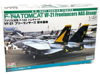 1/48 PLATZ US Navy F-14A Tomcat VF-21 Freelancers Atsugi AB