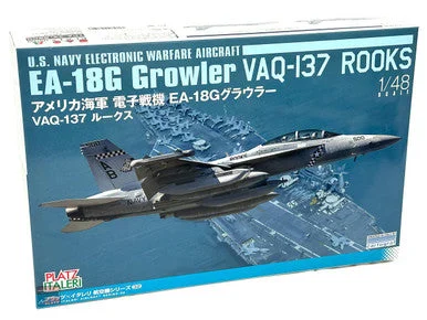 1/48 PLATZ US Navy Electronic Warfare Aircraft EA-18G Growler VAQ-137 Rooks