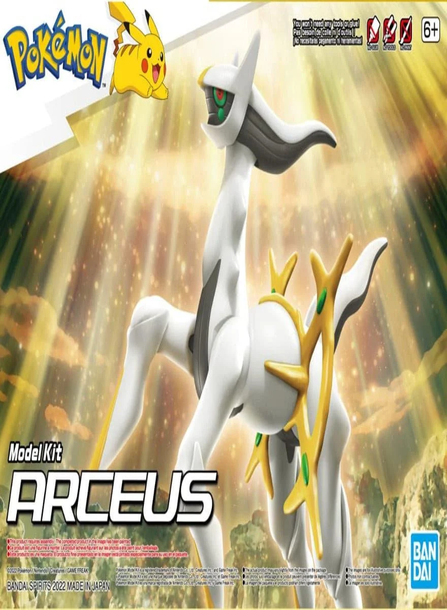 Pokemon Arceus 51 Model Kit - Bandai Namco