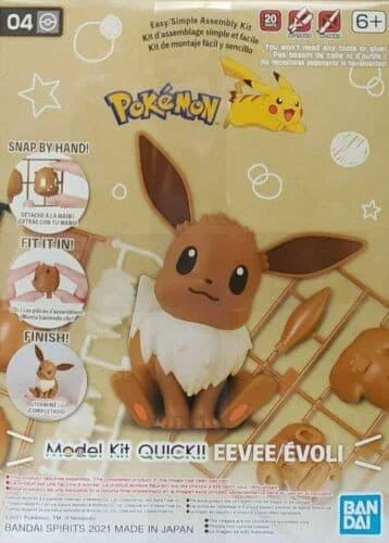 Pokemon Eevee 04 Quick Model Kit - Bandai Namco